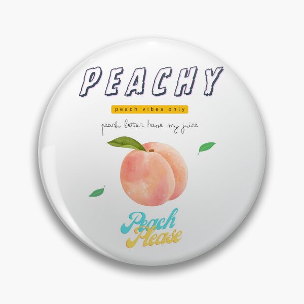 Item preview, Peach Please – Sassy Peach Aesthetic Graphic designed and sold by mintmono-studio.