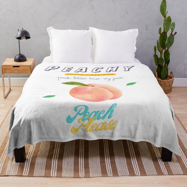 Item preview, Peach Please – Sassy Peach Aesthetic Graphic designed and sold by mintmono-studio.