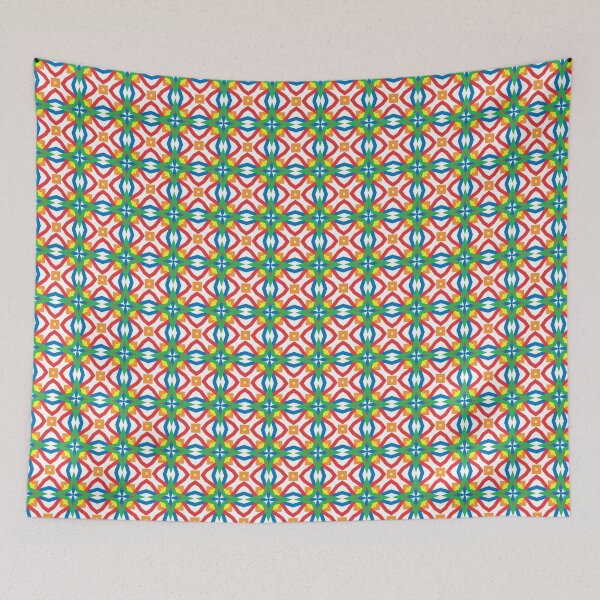 Item preview, party event happy celebration rainbow seamless colorful repeat pattern designed and sold by Abrahamjrnd.