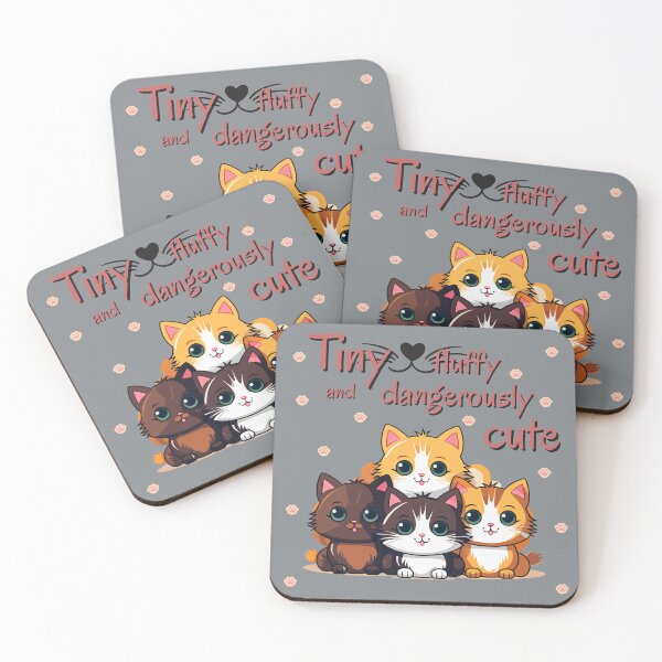 Item preview, Dangerously Cute Kittens – Tiny, Fluffy and Dangerously Cute designed and sold by MadeByKriss.