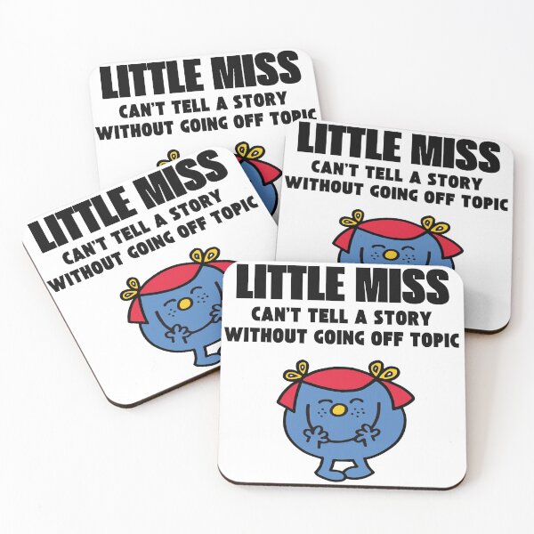 Item preview, Little Miss Cant tell a story without going off topic designed and sold by Sisanda.
