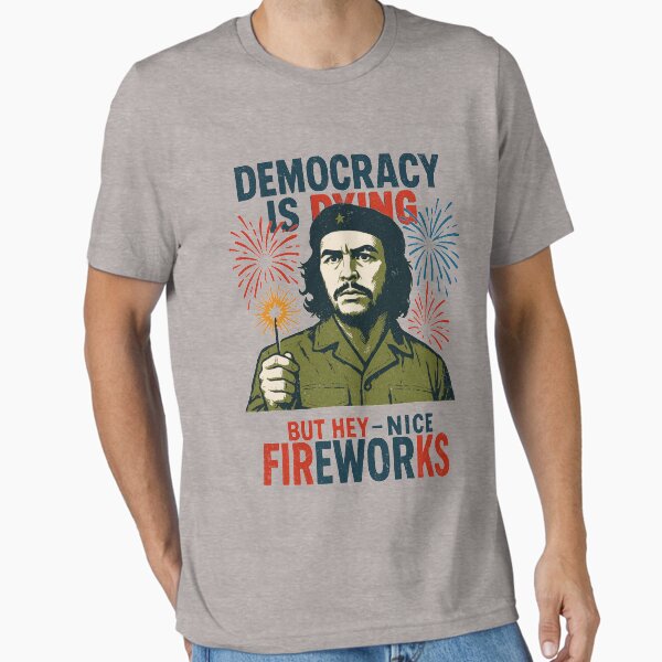 Item preview, Sarcastic Political Satire Vintage Che Guevara Fireworks designed and sold by Art2Me.