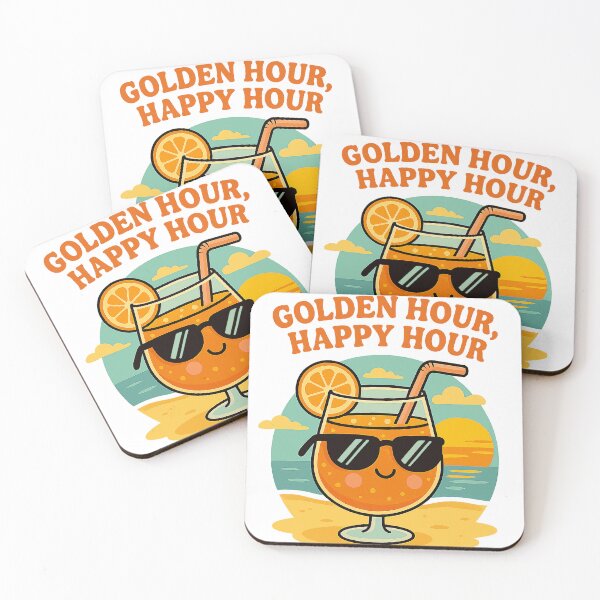 Item preview, Golden hour happy hour spritz designed and sold by Iumbe-610.