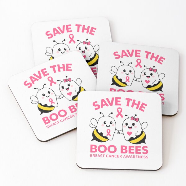 Item preview, Save The Boobees Boo Bees Breast Cancer Halloween Women  designed and sold by TalalosART.