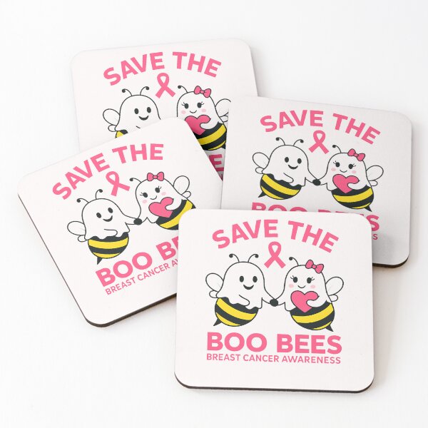 Item preview, Save The Boobees Boo Bees Breast Cancer Halloween Women  designed and sold by TalalosART.