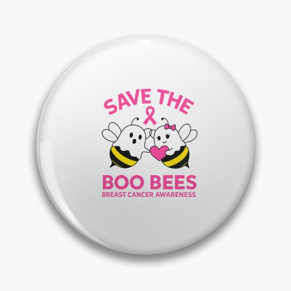 Item preview, Save The Boobees Boo Bees Breast Cancer Halloween Women  designed and sold by TalalosART.