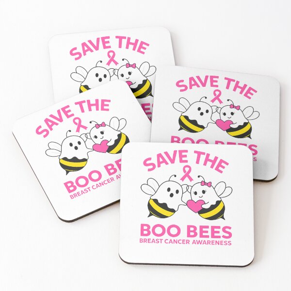 Item preview, Save The Boobees Boo Bees Breast Cancer Halloween Women  designed and sold by TalalosART.