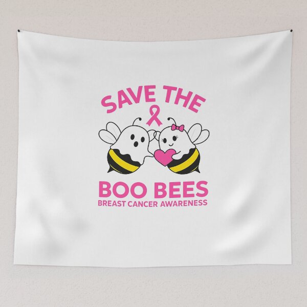 Item preview, Save The Boobees Boo Bees Breast Cancer Halloween Women  designed and sold by TalalosART.