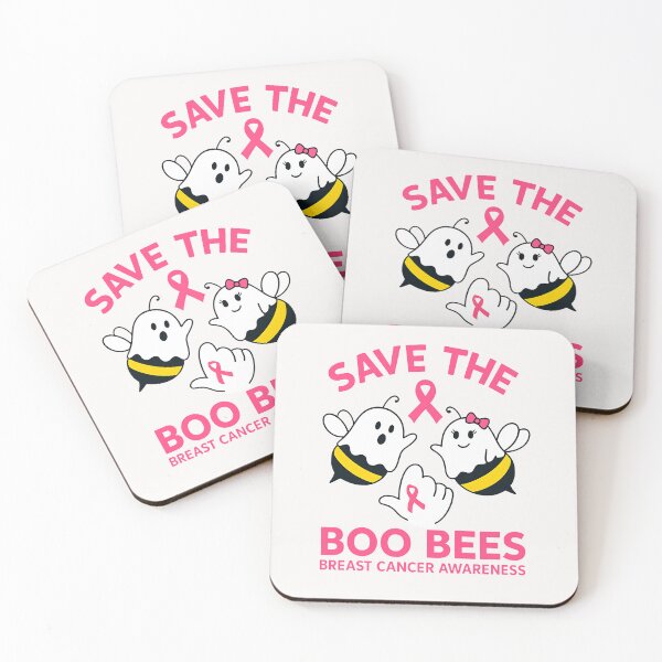 Item preview, Save The Boobees Boo Bees Breast Cancer Halloween Women designed and sold by TalalosART.