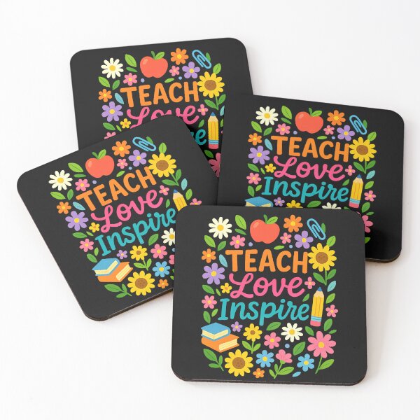 Item preview, Teach Love Inspire Back to School  designed and sold by TalalosART.