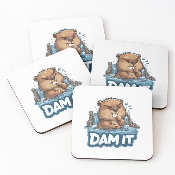 Item preview, Funny meme - Dam It Beaver designed and sold by hamishby.
