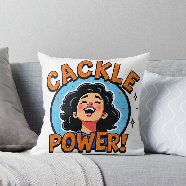 Item preview, Kamala Harris “Cackle Power!” Funny Laugh Sticker designed and sold by Gscode.