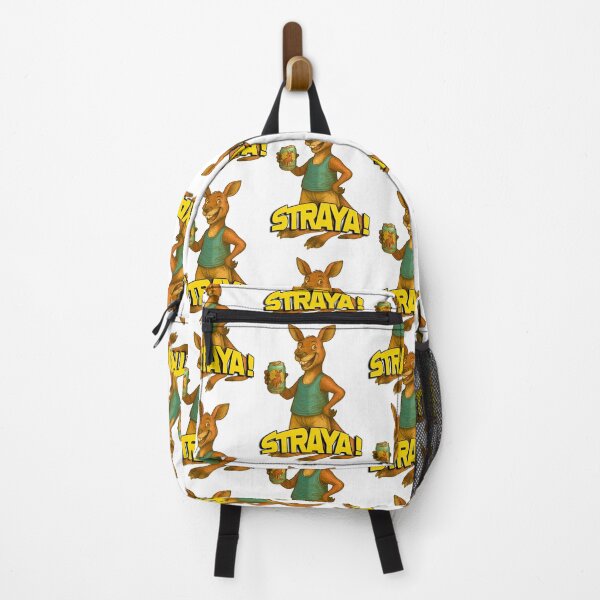 Item preview, Aussie Kangaroo with Can – Funny Straya Cartoon Art designed and sold by Michael van der Hoorn.