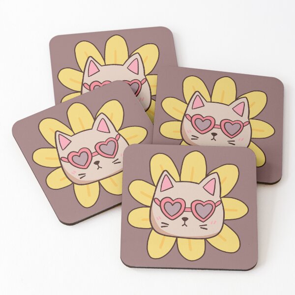 Item preview, summer cat sumflower designed and sold by Pokomon.