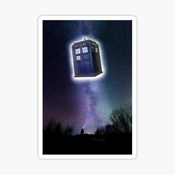 Item preview, tardis in sky designed and sold by jackson art station .