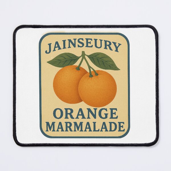 Item preview, Vintage Citrus Fruit Label Print – Retro Orange Marmalade Kitchen Wall Art designed and sold by weirdfishes123.