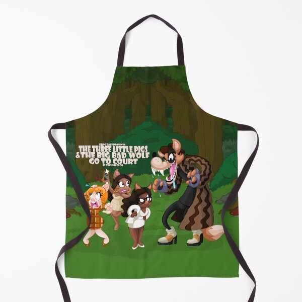 Item preview, The Three Pigs go to Court designed and sold by Happy Bitey Snake.