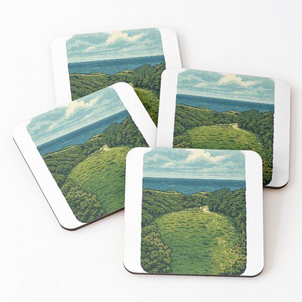 Item preview, Coastal Meadow Trail | Ocean Clearing – Seaside Pathway designed and sold by GEEEN.