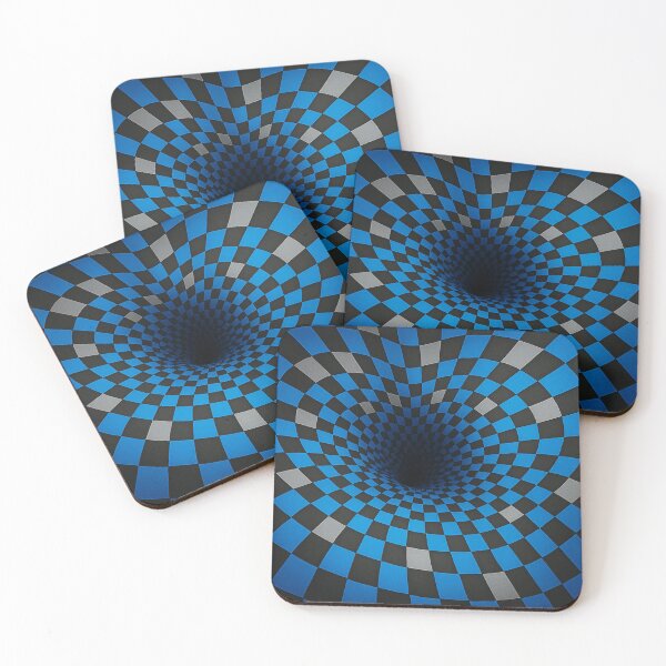 Item preview, Hypnotic chessboard illusion unfolds dynamics designed and sold by Sigtrix.