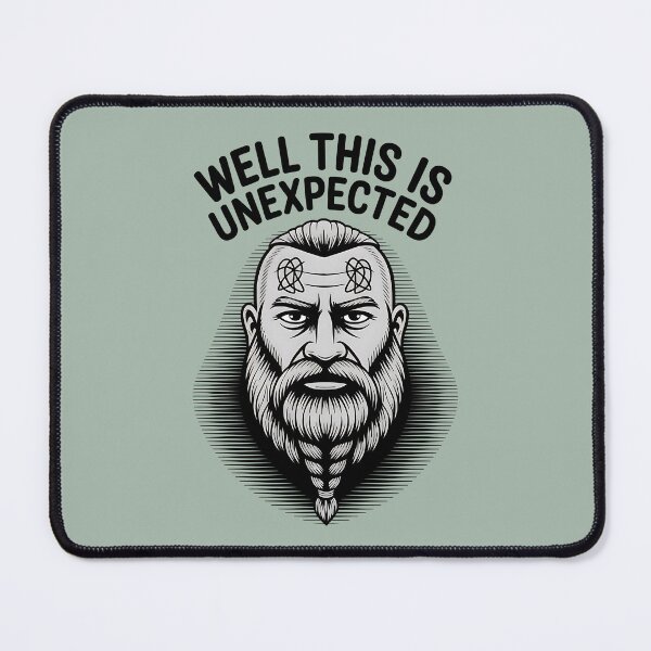Item preview, Modern Viking Scandinavian Warrior Celtic Knot Irony Humor designed and sold by SurrealArtSzysz.