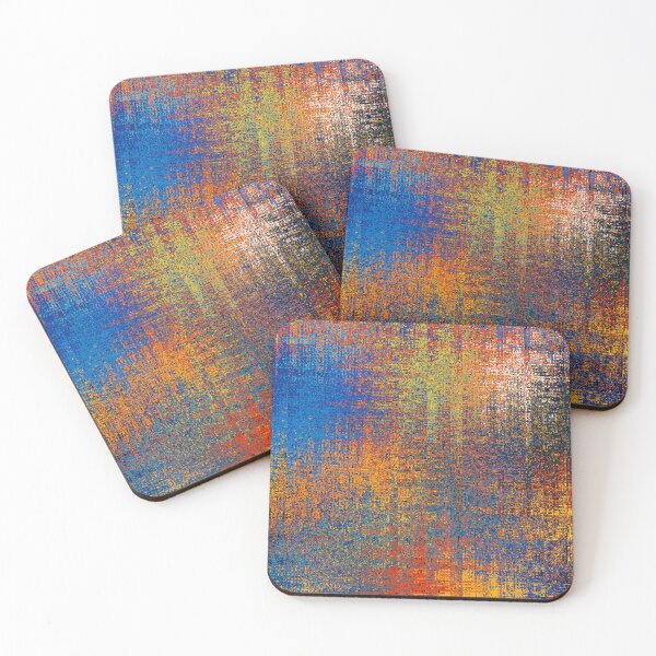 Item preview, Colorful abstract pixel pattern designed and sold by Sigtrix.