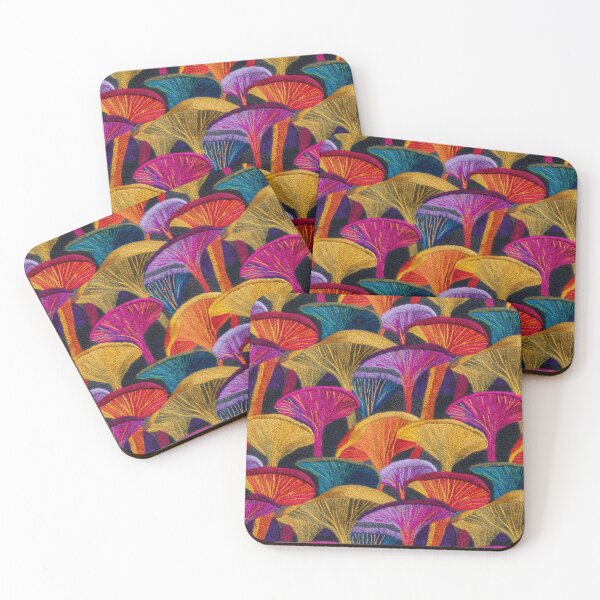 Item preview, Hypnotic Fungi Tiles designed and sold by mi-kam.