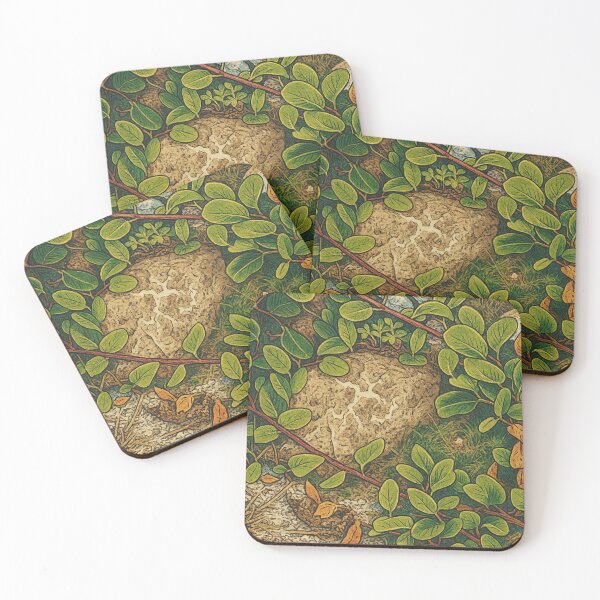 Item preview, Cliffside Creeper | Leaf Mosaic – Coastal Growth designed and sold by GEEEN.