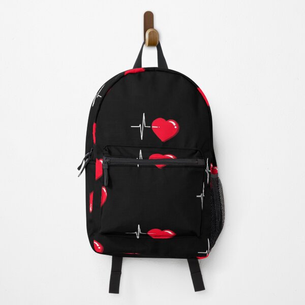 Item preview, Heartbeat – Minimalist Heart ECG Line Design, Medical & Emotional Art designed and sold by theartbykay.