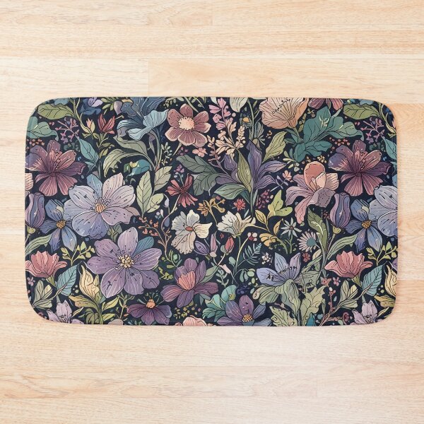 Item preview, Fantasy Flowers Pattern designed and sold by CoolPixels.