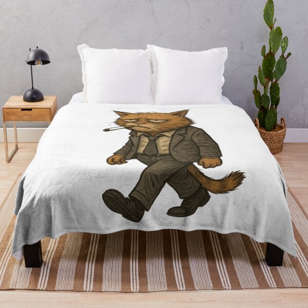 Item preview, Melancholy Cat in a Suit designed and sold by Michał Bąk.