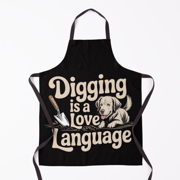 Item preview, Dog Lover Gardener – Digging Is a Love Language Shirt designed and sold by Slavicsoul.
