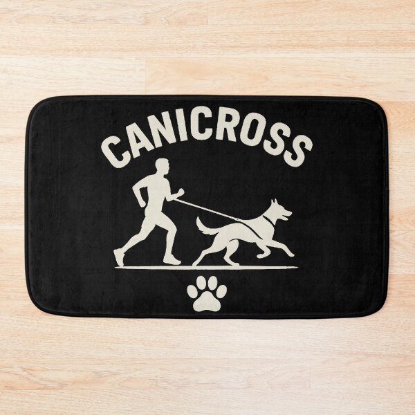 Item preview,  Canicross – Runner and Dog Silhouette Sport Logo designed and sold by OTSC.
