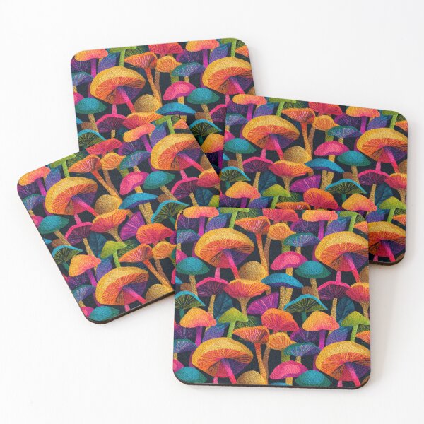 Item preview, Hypnotic Fungi Tiles designed and sold by mi-kam.
