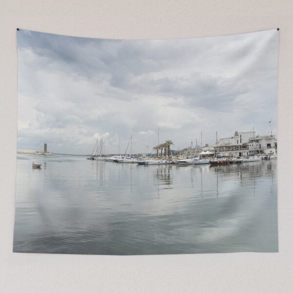 Item preview, Pearl Grey Harborside in Bari Italy designed and sold by Georgia Mizuleva.