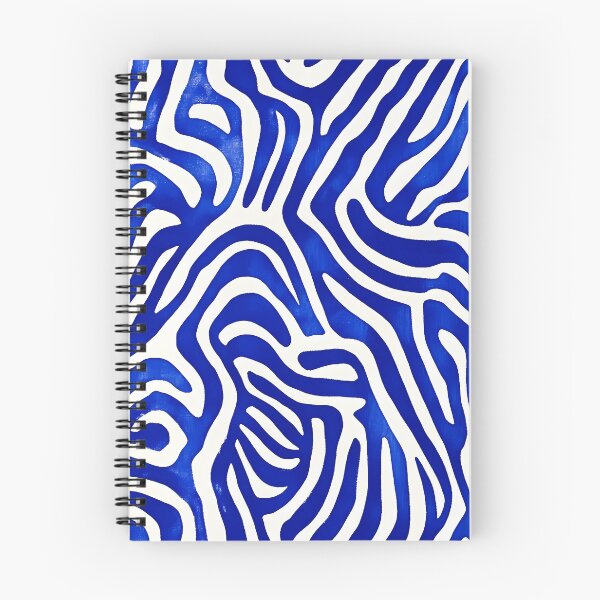 Item preview, Electric Mazze Blue Abstract Pattern designed and sold by my-sanity.