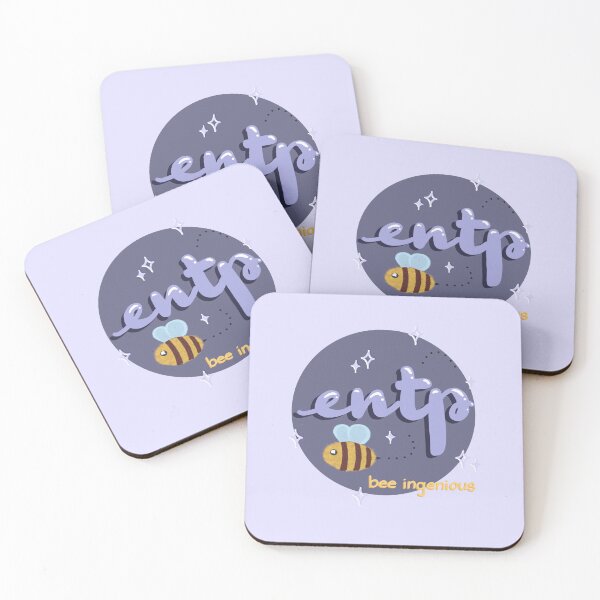 Item preview, MBeeTI – ENTP Personality Bee | Clever Chaotic MBTI Design designed and sold by theartbykay.