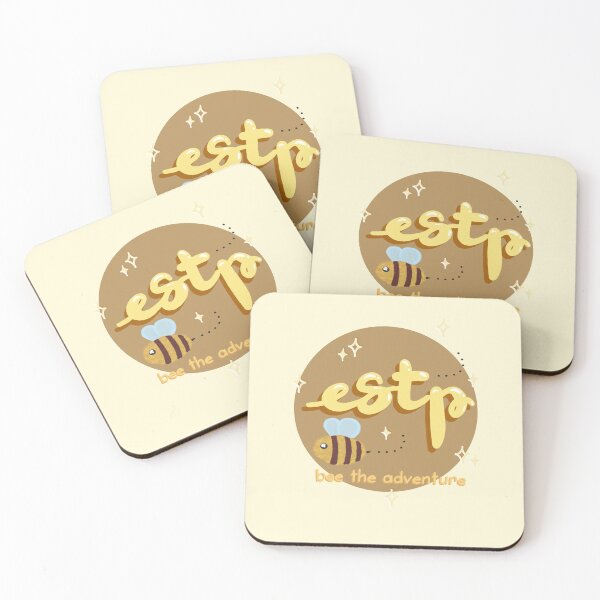 Item preview, MBeeTI – ESTP Personality Bee | Bold Action Taker MBTI Design designed and sold by theartbykay.