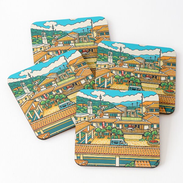 Item preview, Terracotta Terrace Village | Coastal Courtyard – Sunlit Homes designed and sold by GEEEN.
