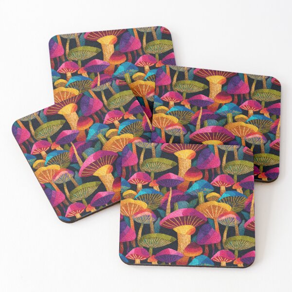 Item preview, Hypnotic Fungi Tiles designed and sold by mi-kam.