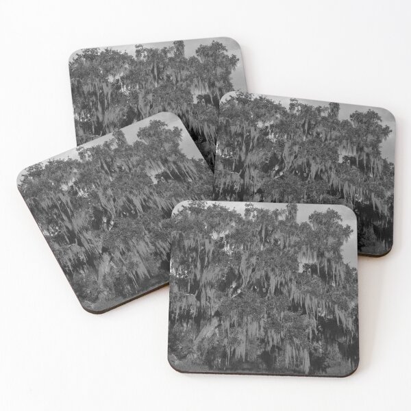Item preview, Huge Live Oak Tree Black And White designed and sold by MercerImages.