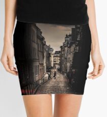 Red cloud in Paris (France) Mini Skirt