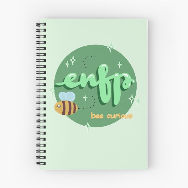 Item preview, MBeeTI – ENFP Personality Bee | Wild-Hearted Wonderer MBTI Sticker designed and sold by theartbykay.