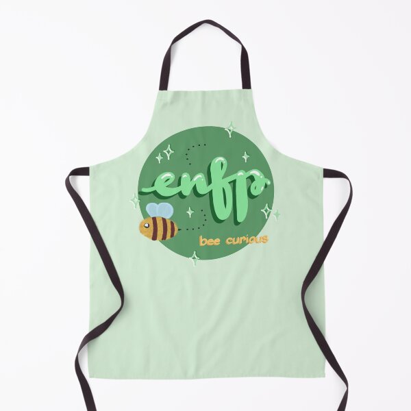 Item preview, MBeeTI – ENFP Personality Bee | Wild-Hearted Wonderer MBTI Sticker designed and sold by theartbykay.