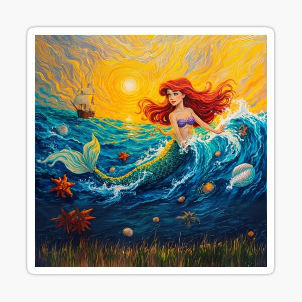 Item preview, the little mermaid outside designed and sold by ALHOLL.