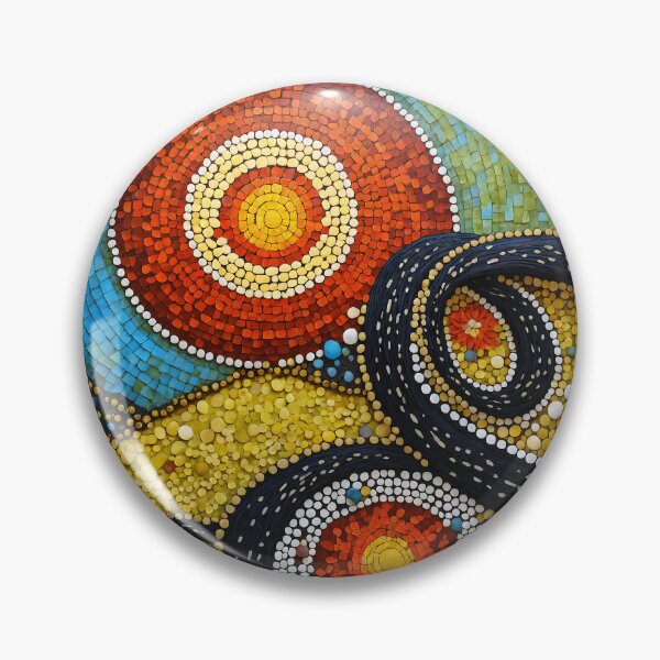 Item preview, Dreamtime Snake designed and sold by rainsdesigns.