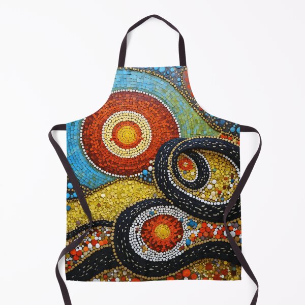 Item preview, Dreamtime Snake designed and sold by rainsdesigns.