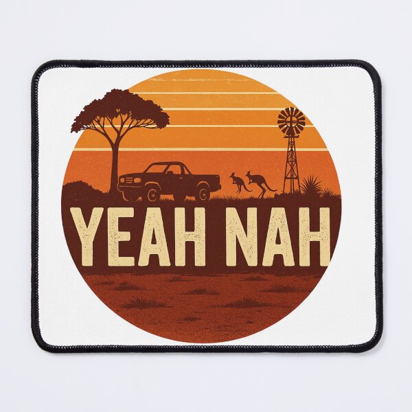Item preview, Yeah Nah designed and sold by DeadsetAussie.