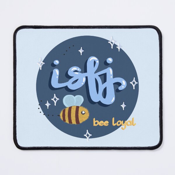 Item preview, MBeeTI – ISFJ Personality Bee | Gentle Guardian Kawaii MBTI Sticker designed and sold by theartbykay.