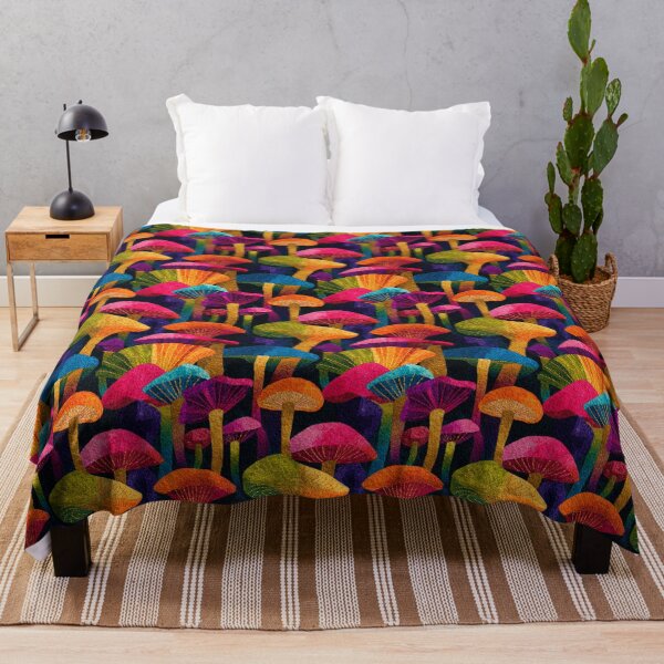 Item preview, Hypnotic Fungi Tiles designed and sold by mi-kam.