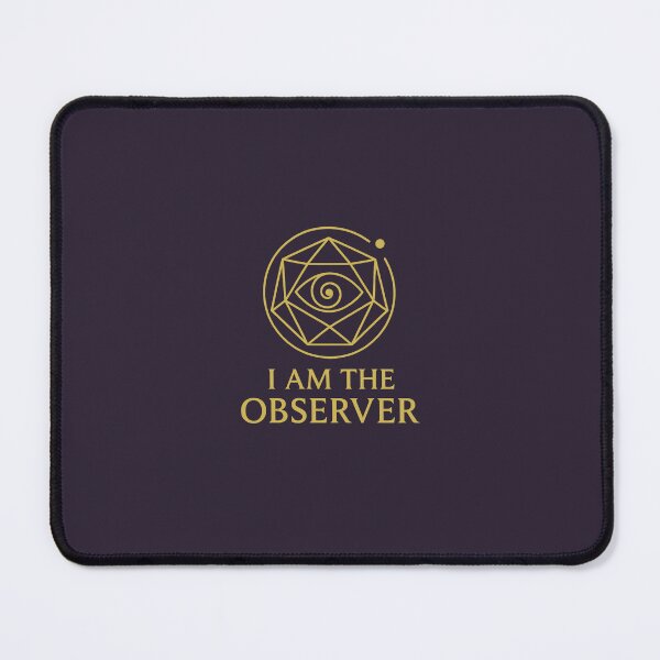 Item preview, I Am the Observer – Sacred Geometry Edition designed and sold by agatacodes.